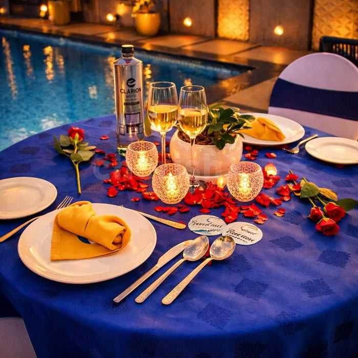 Poolside Romantic Dinner by Hotel Clarion