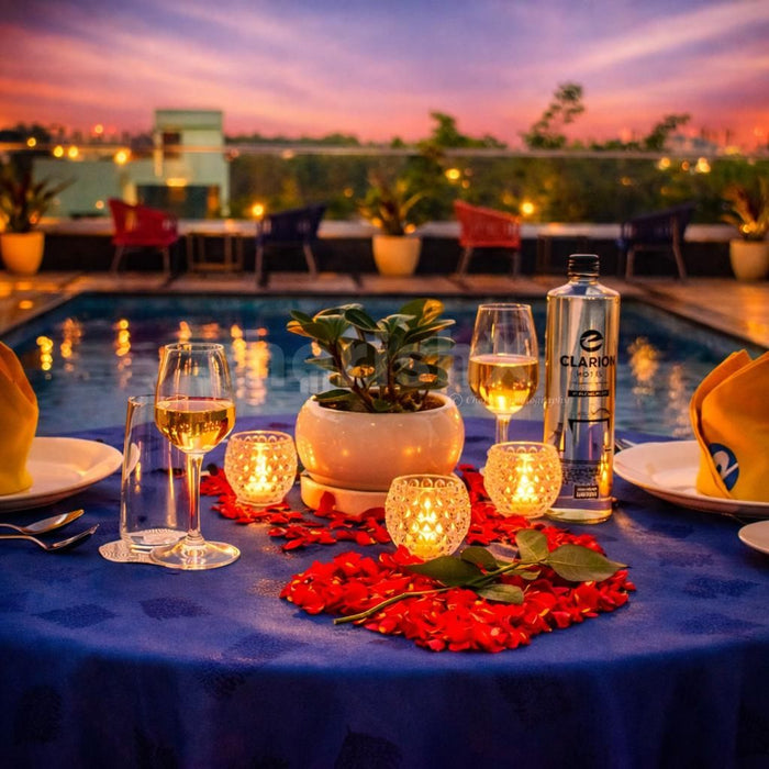 Poolside Romantic Dinner by Hotel Clarion