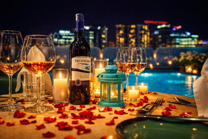 Moonlit Poolside Dinner at Country Inn