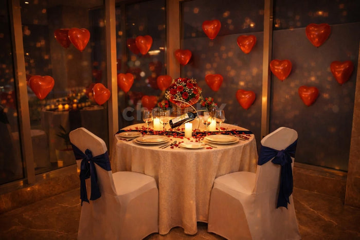Private Romantic Dining at Holiday Inn