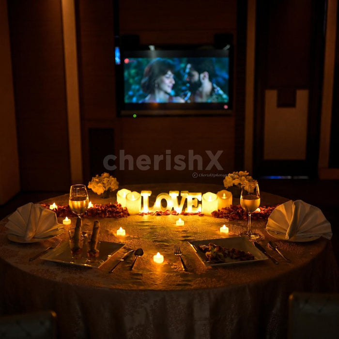 Private dining & movie by Umrao