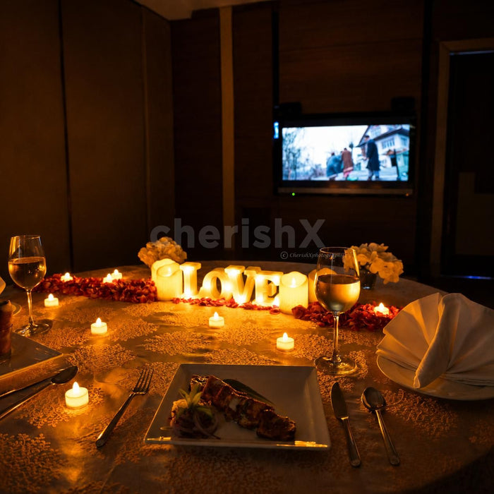 Private dining & movie by Umrao