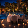 Memorable Poolside 3-Course Candlelight Dinner for Two at Umrao Delhi NCR