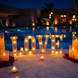 Poolside Dining by Umrao