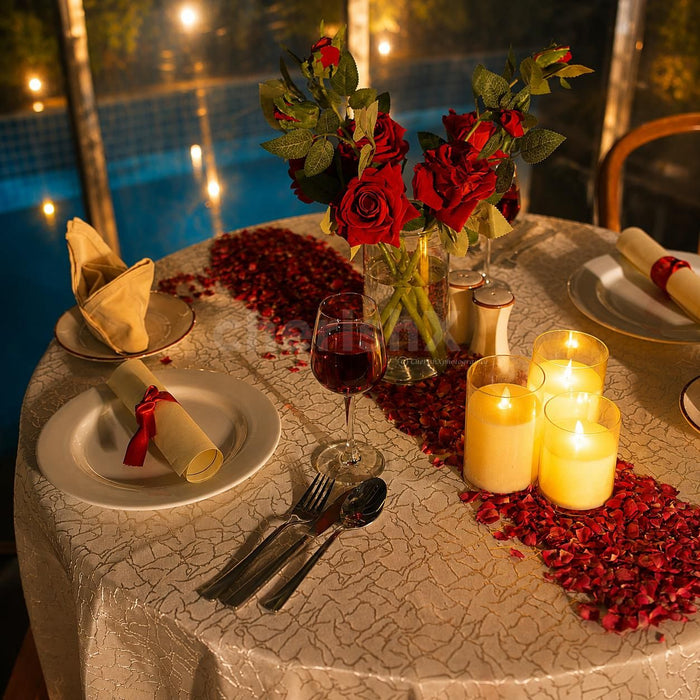 Intimate Poolside Dome Dining by Radisson