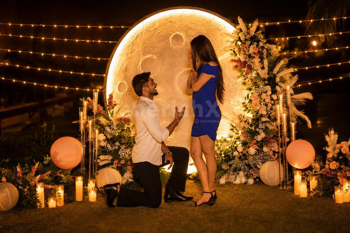 Luxe Moonlit Proposal Dinner by Umrao