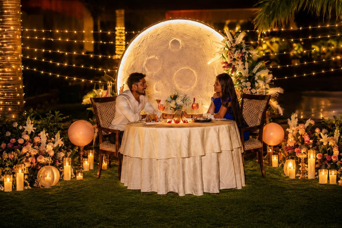 Luxe Moonlit Proposal Dinner by Umrao