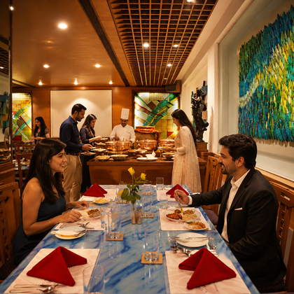 Buffet Dining Experience for Two at Flavours Café, The Ambassador Hotel Mumbai