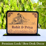 Personalised Wooden Photo Frame | 12 x 9 Inches | FLAT 10% OFF on Prepaid Orders
