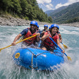Premium 26km River Rafting Experience with Drone Coverage and Video in Rishikesh