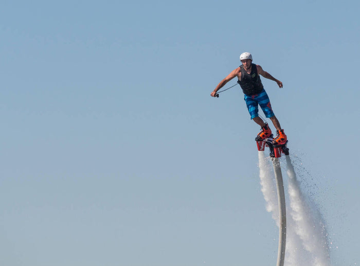 Flyboarding in Barnala