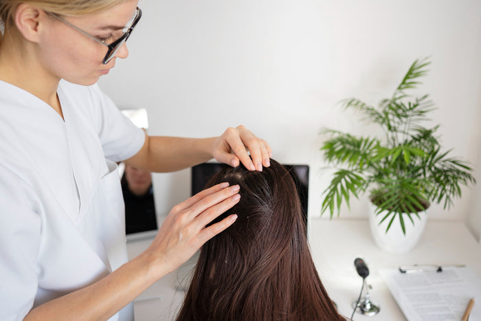 Luxurious Hair Spa and Anti-Dandruff Treatment at The Qalm Spa & Salon - Indore Marriott Hotel