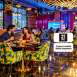 21 Shots - Captivating Dining Experience for Two at 2 Locations in Gurugram