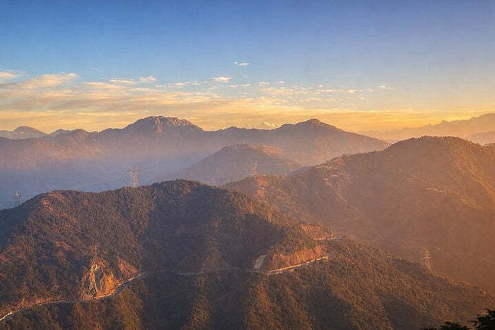 View of Snow Capped Himalayas