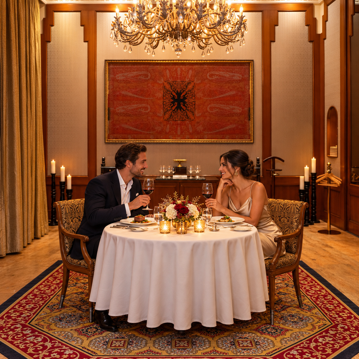 The Leela Palace Bengaluru - Yuvraj Fine Dining Experience for Two at Jamavar