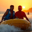 Bumper Boat Ride at Digha Beach, West Bengal