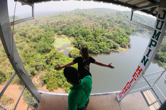 Valley Rope Jump in Rishikesh by Jumpin Heights
