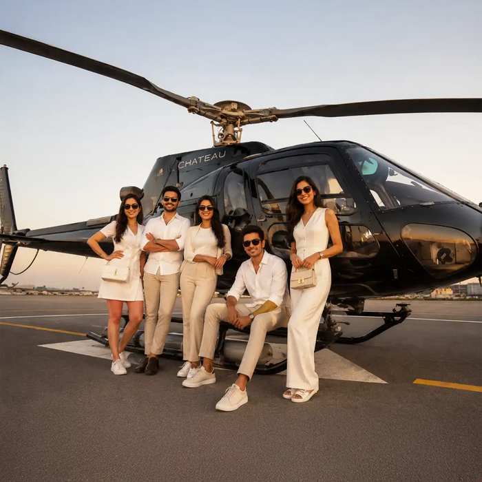 30-Minute Private Helicopter Ride in Bengaluru for 5 Persons