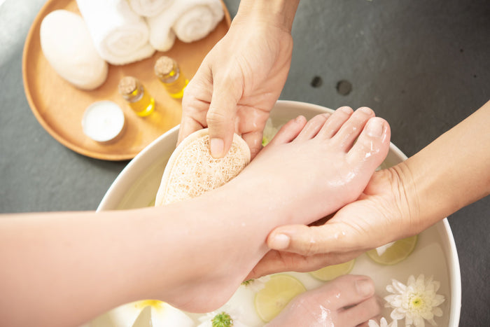 Relaxing 40-Minute Express Pedicure Experience at The Qalm Spa & Salon - Indore Marriott Hotel