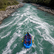 Premium 26km River Rafting Experience with Drone Coverage and Video in Rishikesh