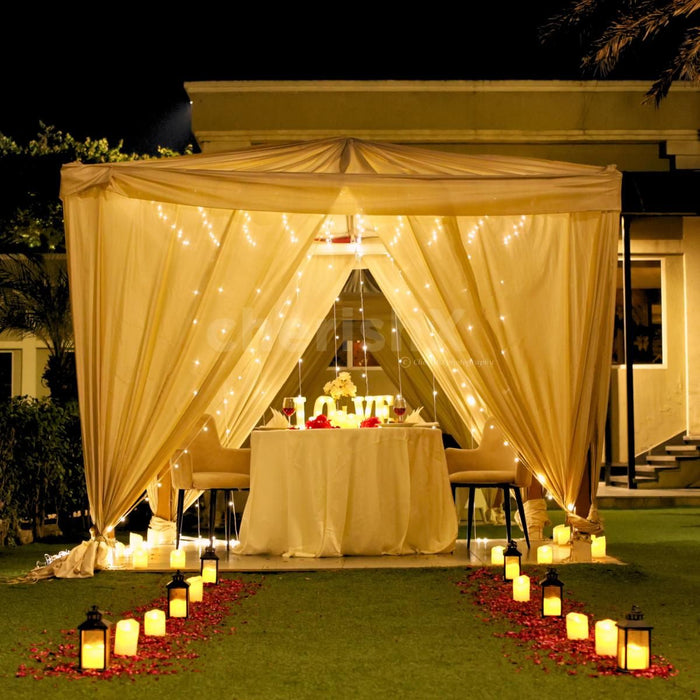 Luxury Cabana Candlelight Dining by Atrio