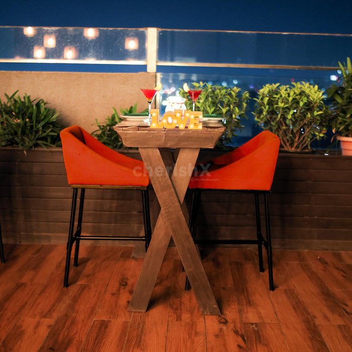 Rooftop Candlelight Dinner at Double Tree by Hilton