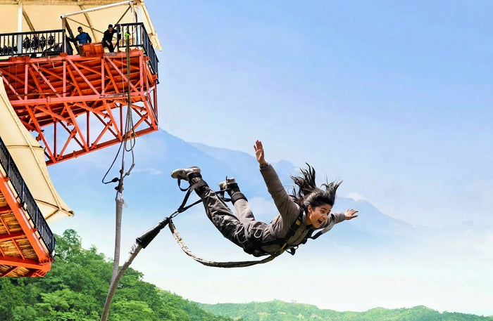 Rishikesh Thrill Combo with Bungee Jump, Reverse Bungee, Giant Swing and SCAD Jump