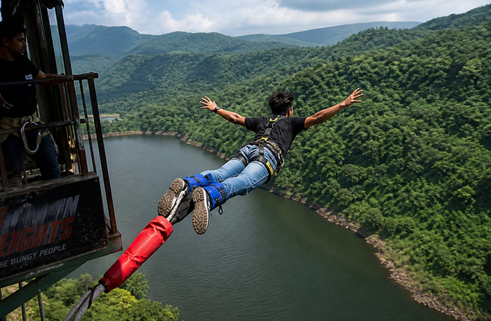 Thrilling 12km River Rafting and Bungee Jumping Experience in Kolad, Sahyadri