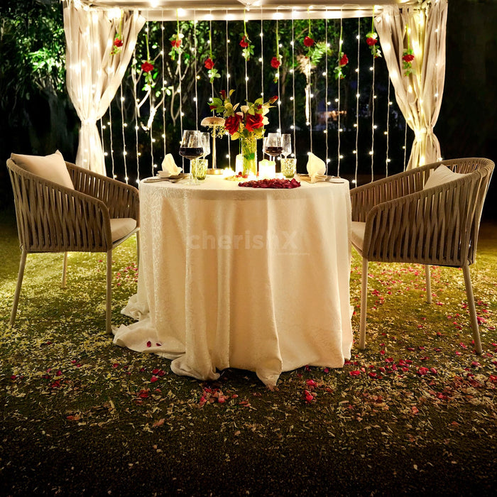Luxurious Cabana Dining Escape at Hilton