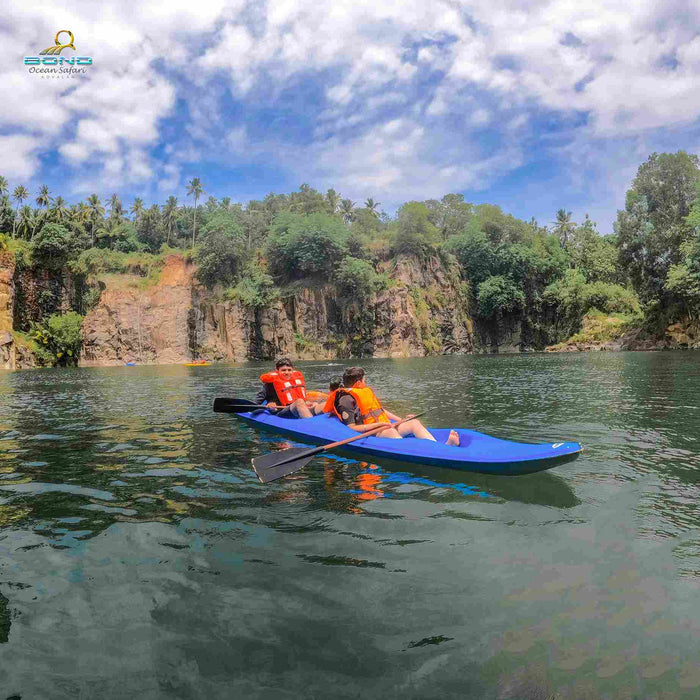 Scenic Freshwater Kayaking Experience in Kovalam