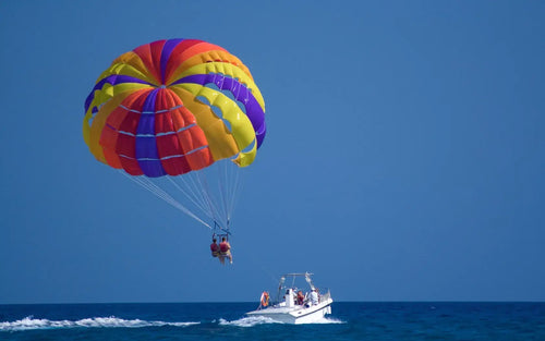 Parasailing at Digha Beach, West Bengal