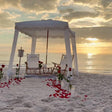 Romantic Beachside Cabana Experience for Two in Mumbai