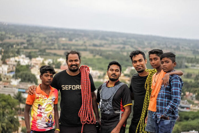 Curated Rock Climbing in Badami