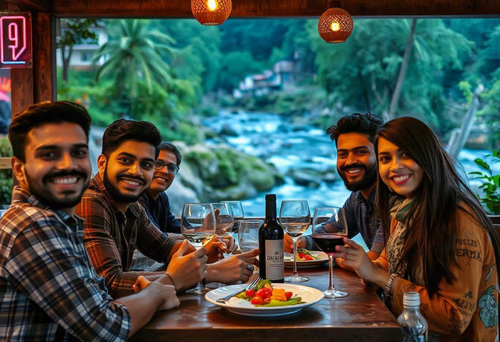 Riverside Israeli Lunch & Local Apple Wine Tasting Experience in Kasol