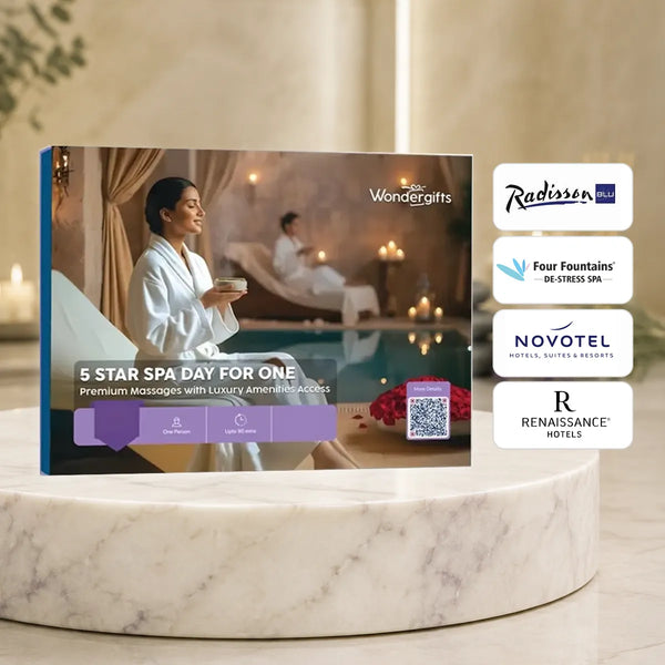 5-Star Spa Gift Box: Premium Massage & Luxurious Amenities at 75 Iconic Spas Across India