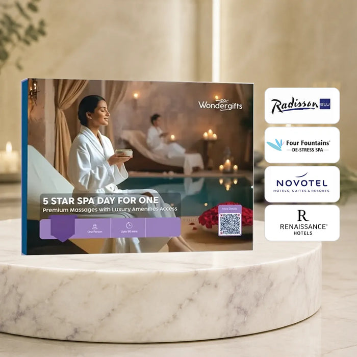 5-Star Spa Gift Box: Premium Massage & Luxurious Amenities at 75 Iconic Spas Across India