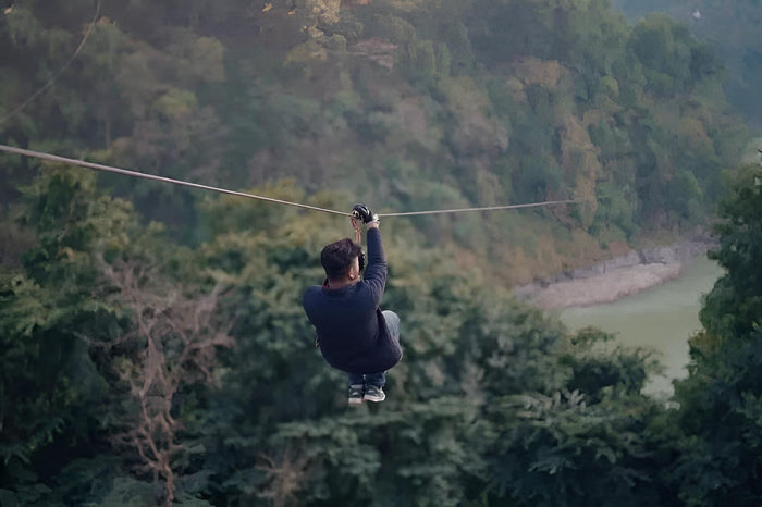 Zipline in Shivpuri, Rishikesh
