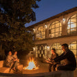 Scenic Private Bonfire Experience at The Riverwood Forest Retreat, Kanha