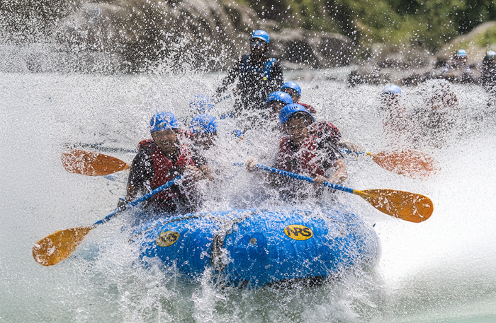 Premium 26km River Rafting Experience with Drone Coverage and Video in Rishikesh