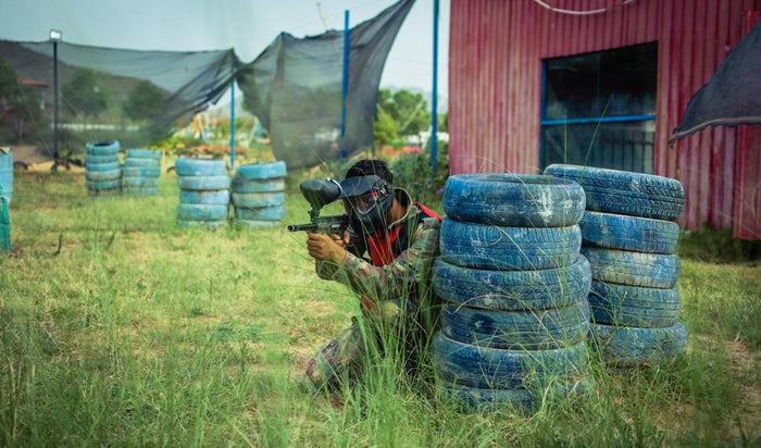 Paintball in Pushkar