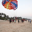 Parasailing in Havelock