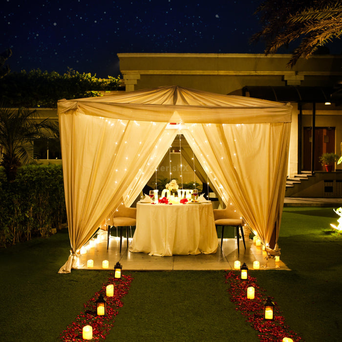 Luxury Cabana Candlelight Dining by Atrio
