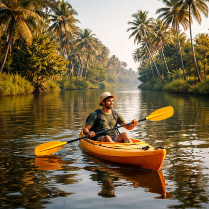 Kayaking Adventure in Varkala