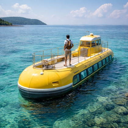 Semi-Submarine Coral Reef Tour in Port Blair