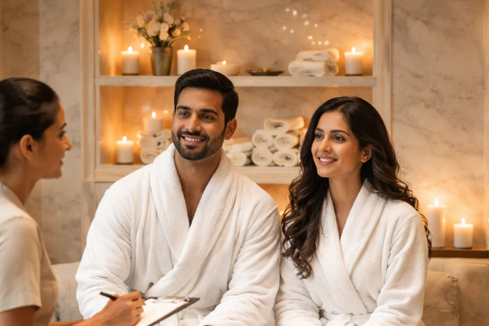 Mood-lifting One-Hour Swedish Couple Massage at Meghavi Wellness Spa - Lanco Hills - Hyderabad