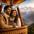 Breathtaking Tethered Hot Air Balloon Ride Over Manali with Panoramic Views