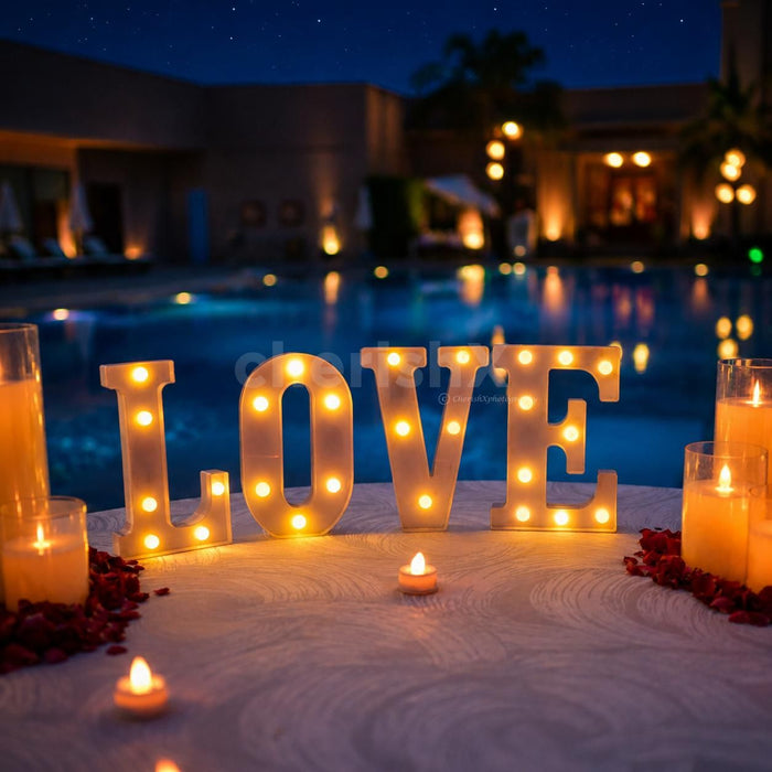 Poolside Dining by Umrao