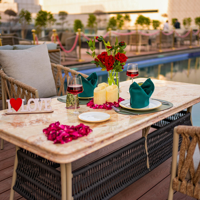 Elegant Poolside Dining At Ramada