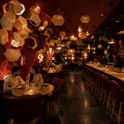 Pa Pa Ya Mumbai -  Pan Asian 7-Course Dinner Experience with Drinks for Two