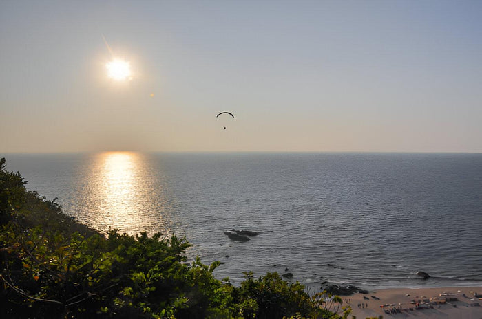 Paragliding at Arambol Beach, Goa with Free Videography
